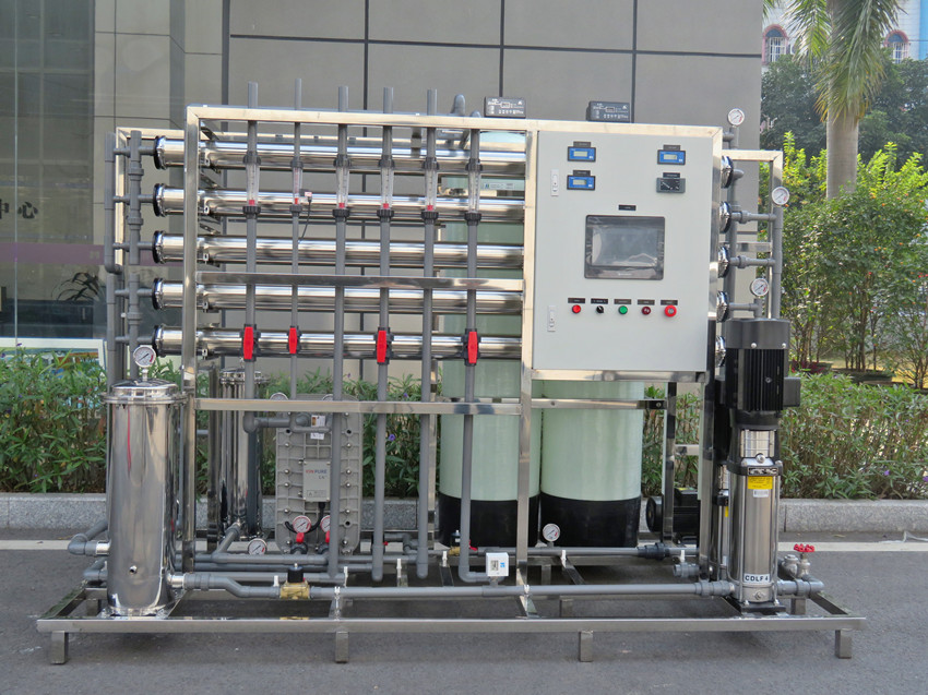 1噸/小時雙級反滲透+edi高純水制取設(shè)備